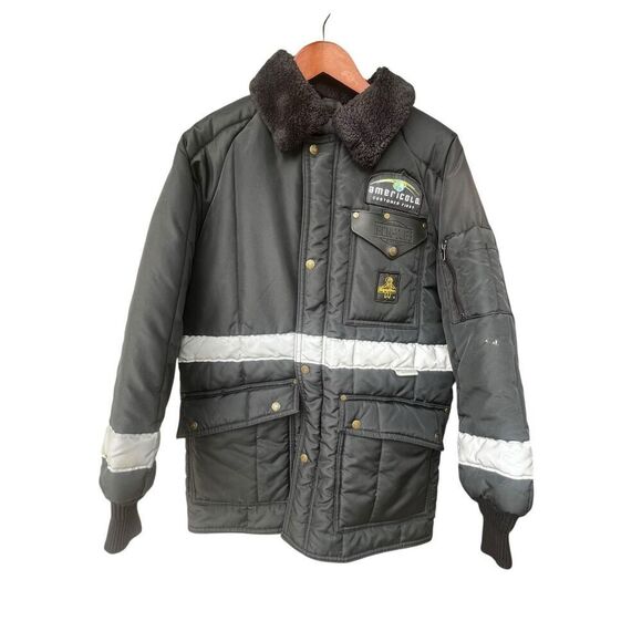 Refrigiwear M Iron-Tuff Enhanced Visibility Siberian 0343 work jacket -50F - Picture 1 of 6